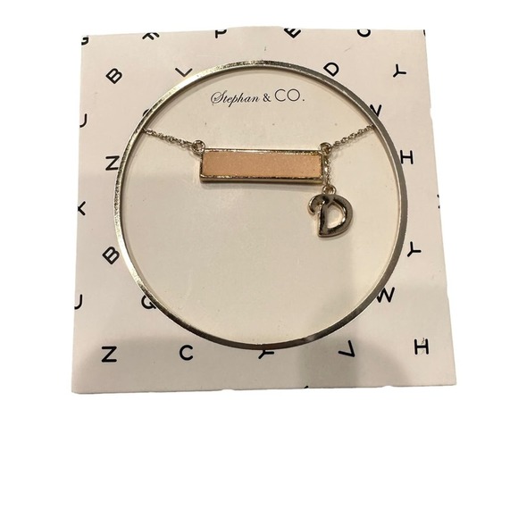 Stephan & CO Initial Gold Necklace “D” - Picture 1 of 3